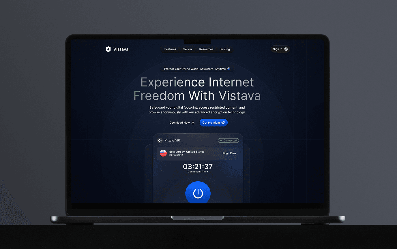 Web Experience for Vistava VPN