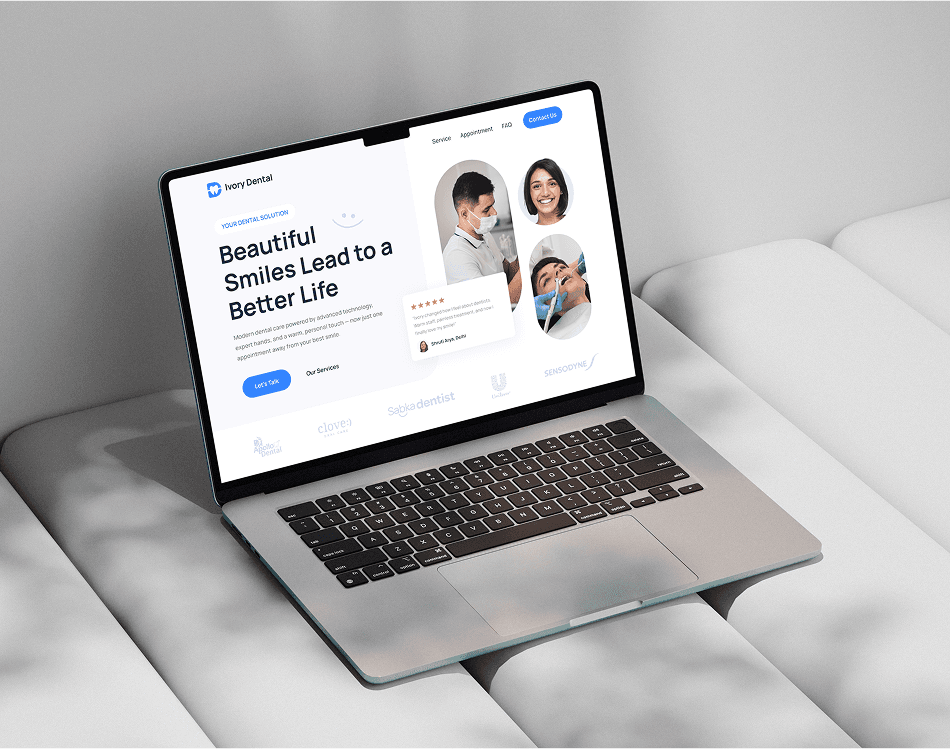 Patient-First Website for 'Ivory Dental'